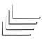 National Hardware 5-7/8 in. H X 1-1/2 in. W X 11-13/16 in. D Black Steel Floating Shelf N900-002 - alternate 7